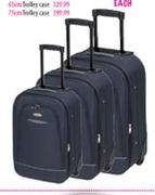 Monarch 75cm Upright Trolley Case-each