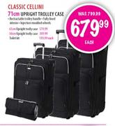 Classic Cellini 71cm Upright Trolley Case-each
