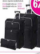 Classic Cellini 61cm Upright Trolley Case-each