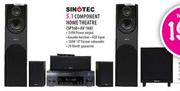 Sinotec 5.1 Component Home Theatre (SP168+AV-168)