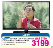 Samsung 32" HDR LED TV(UA32EH4003)