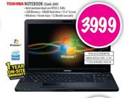 Toshiba Notebook (C660-289)