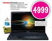 Toshiba Notebook (C660-268)