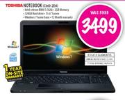 Toshiba Notebook (C660-2D8)
