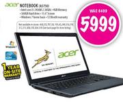 Acer Notebook (AS750)