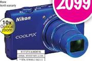 Nikon S6200 Digital Camera