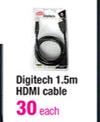Digitech 1.5m HDMI Cable-Each