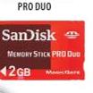 Sandisk Memory Stick Pro Duo-2GB