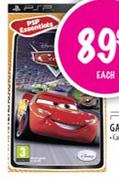 PS2 Games Cars-Each
