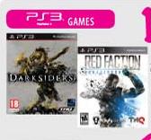 PS3 Games-Darkstders/Red Faction Each