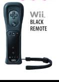Wii Black Remote