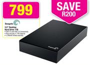 Seagate 3.5" Desktop Hard Drive-1TB