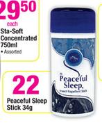 Peaceful Sleep Stick-34g