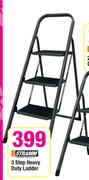 Stramm 3 Step Heavy Duty Ladder-Each