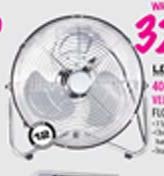 40cm Velocity Floor Fan