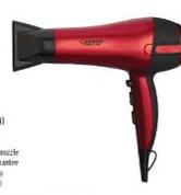 Carmen Turbo 2200 Red Hairdryer