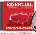 100 Essential Love Song CD