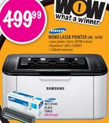 Samsung Mono Laser Printer (ML-1670)