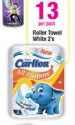 Roller Towel White-2's Per Pack