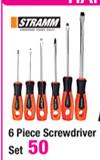 Stramm 6 Piece Screw Driver Set