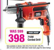 Black & Decker 710W Corded Drill