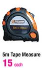 Stramm 5m Tape Measure-Each