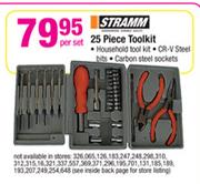 Stramm 25 Piece Toolkit Set
