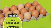 Foodco Large Eggs-18's