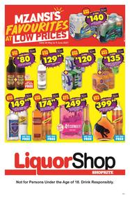 Shoprite Liquor Western Cape : Low Prices (24 May - 9 June 2021)
