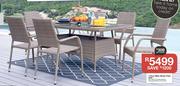7 Piece Milan Wicker Patio Suite