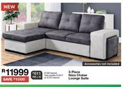 3 Piece Ibiza Chaise Lounge Suite