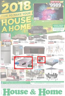 House & Home : Time To Make Your House A Home (28 Dec - 7 Jan 2018), page 1