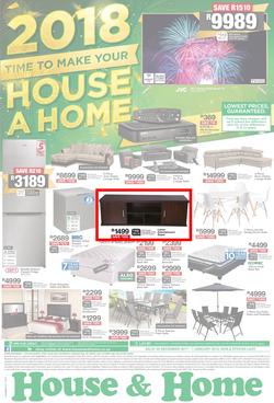 House & Home : Time To Make Your House A Home (28 Dec - 7 Jan 2018), page 1
