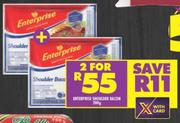 Enterprise Shoulder bacon-For 2 x 200g