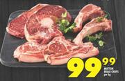 Mutton Braai Chops-Per Kg