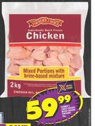 Farmer's Choice Frozen Mixed Chicken Portions-2Kg
