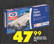 Sea Harvest Petite Frozen Hake Fillets-400g