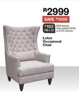 Lotus Occasional Chair