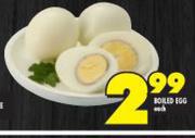 Boiled Egg-Each