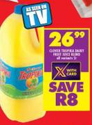 Clover Tropika Dairy Fruit Juice Blend All Variants-2L