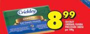 Crickly Cheddar/Gouda Processed Cheese-Per 100g