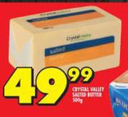Crystal Valley Salted Butter-500g