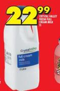 Crystal Valley Fresh Full Cream Milk-2L