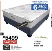 Min Pedic 152cm Queen Laura Base Set