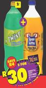 Sparletta/Twist Cold Drink All Variants-For 2 x 2L