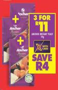 Anchor Instant Yeast-For 3 x 10g