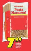 Ritebrand Macaroni/Spaghetti-500g Each