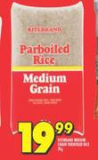 Ritebrand Medium Grain Parboiled Rice-2Kg