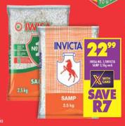 Iwisa No.1/Invicta Samp-2.5Kg Each