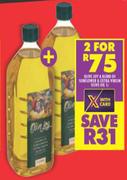 Olive Joy A Blend Of Sunflower & Extra Virgin Olive Oil-For 2 x 1L